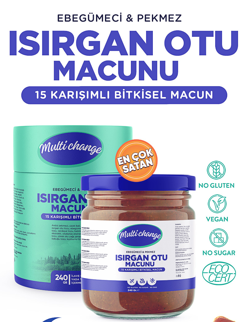 Isırgan Otlu Bitkisel Macun